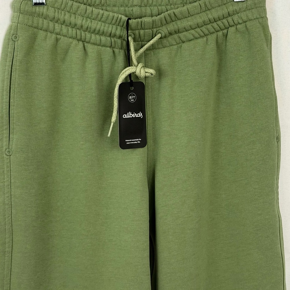 Allbirds Men’s Calm Cargo Green R & R Organic Cotton Jogger Sweatpants Med. NWT - Picture 3 of 8